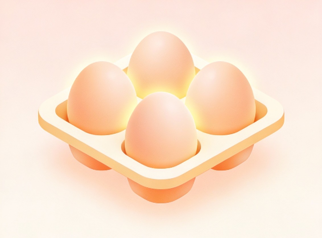 Premium Junaki egg illustration